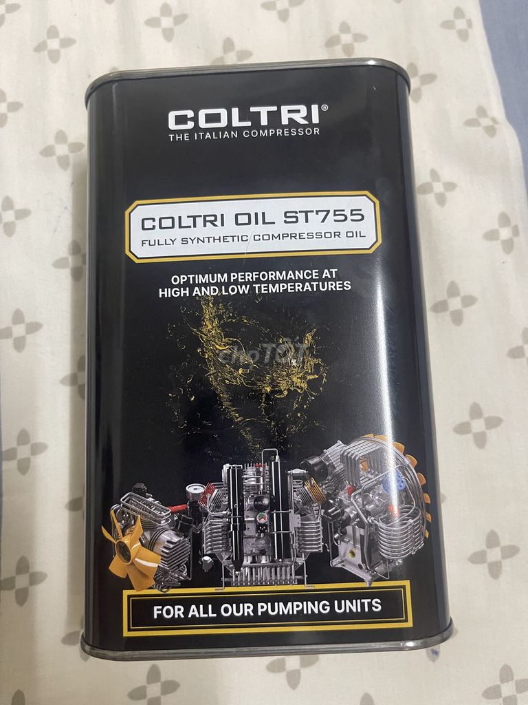 Dầu nhớt máy nén khí thở coltri, xuất xứ của ý. Mua bán Phụ tùng xe tại Huyện Diên Khánh Khánh Hòa được đăng bởi Bi rain hình 5