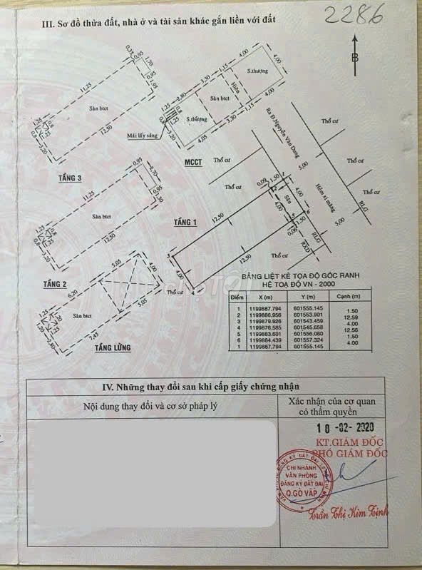Bán nhà khu Vips Nguyễn Văn Dung, P6, Gò Vấp. 4x14. 4 lầu. 9.2 tỷ