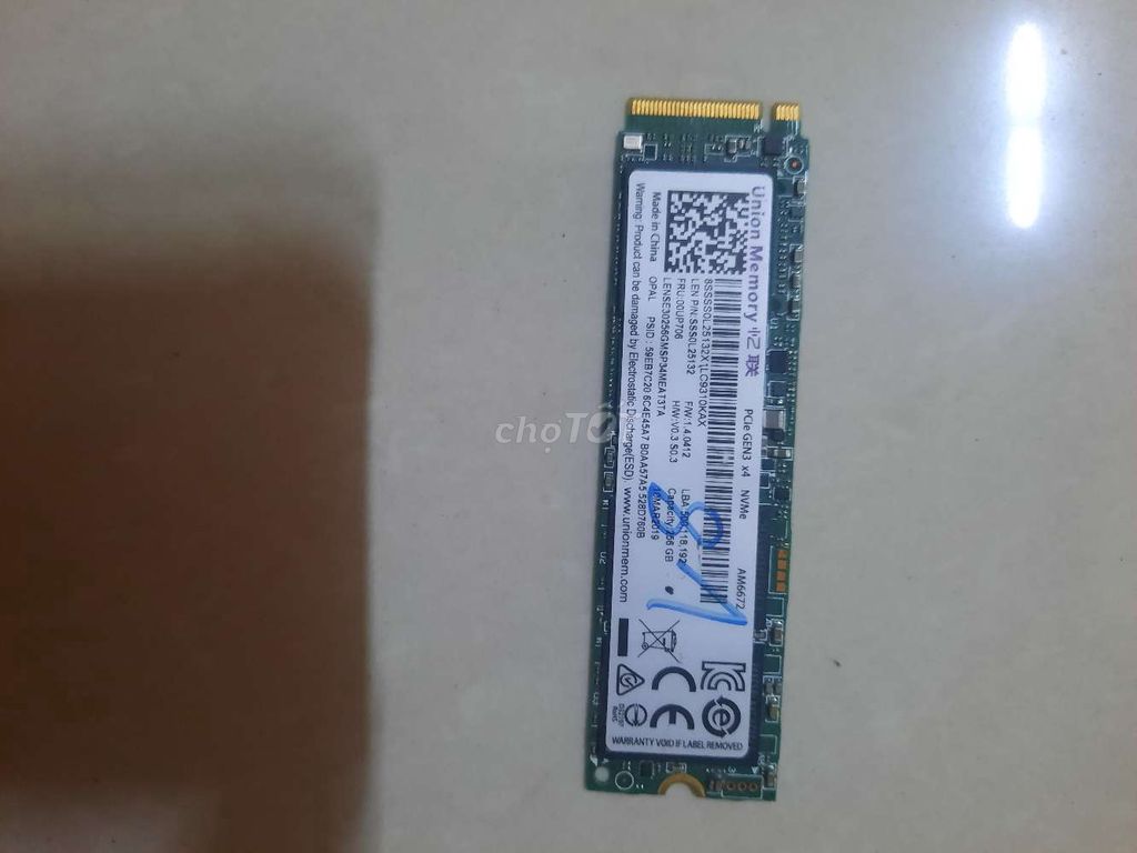Ổ cứng SSD m2 nvme 256GB sức khỏe 81%. Mua bán Linh kiện (RAM, Card...) tại Huyện Xuân Lộc Đồng Nai được đăng bởi Khang Tran hình 1