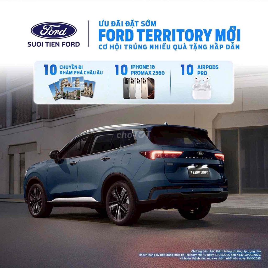 Ford Territory 2025 Titanium X 1.5 AT. Mua bán Ô tô tại Thành phố Thủ Đức Tp Hồ Chí Minh được đăng bởi Thiên Phạm Suối Tiên Ford hình 11