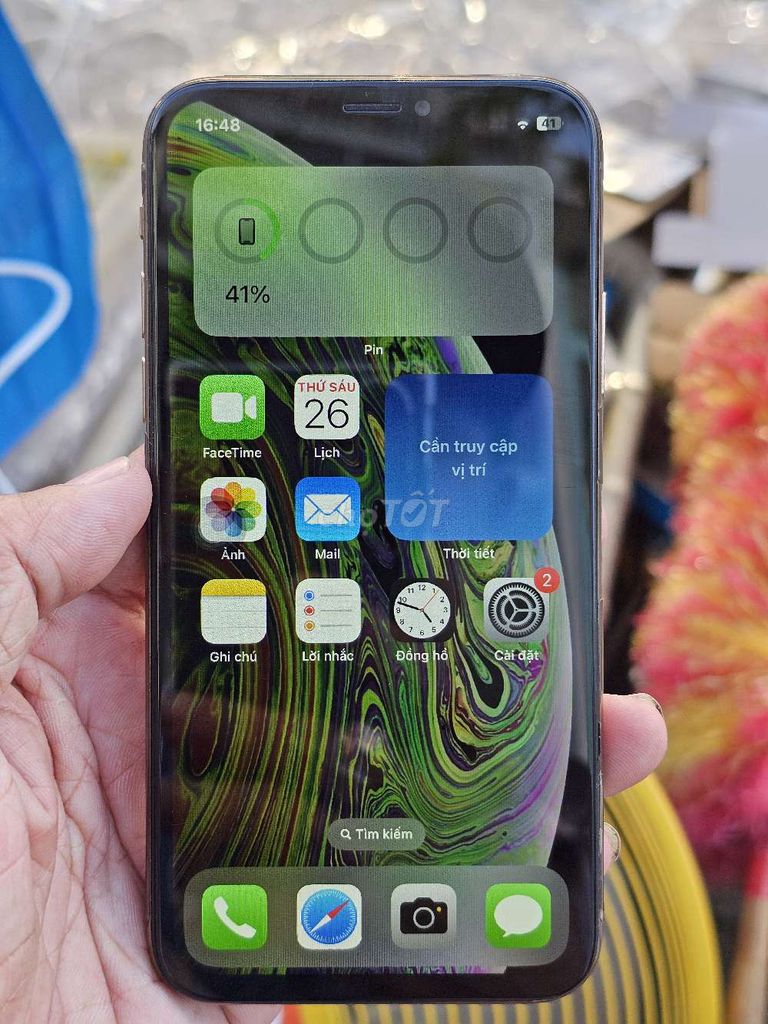 iPhone Xs 64GB 98% pin 100% giá rẻ bèo nhèo . Mua bán Điện thoại tại Quận 8 Tp Hồ Chí Minh được đăng bởi Thiên Hòa mobile  hình 1