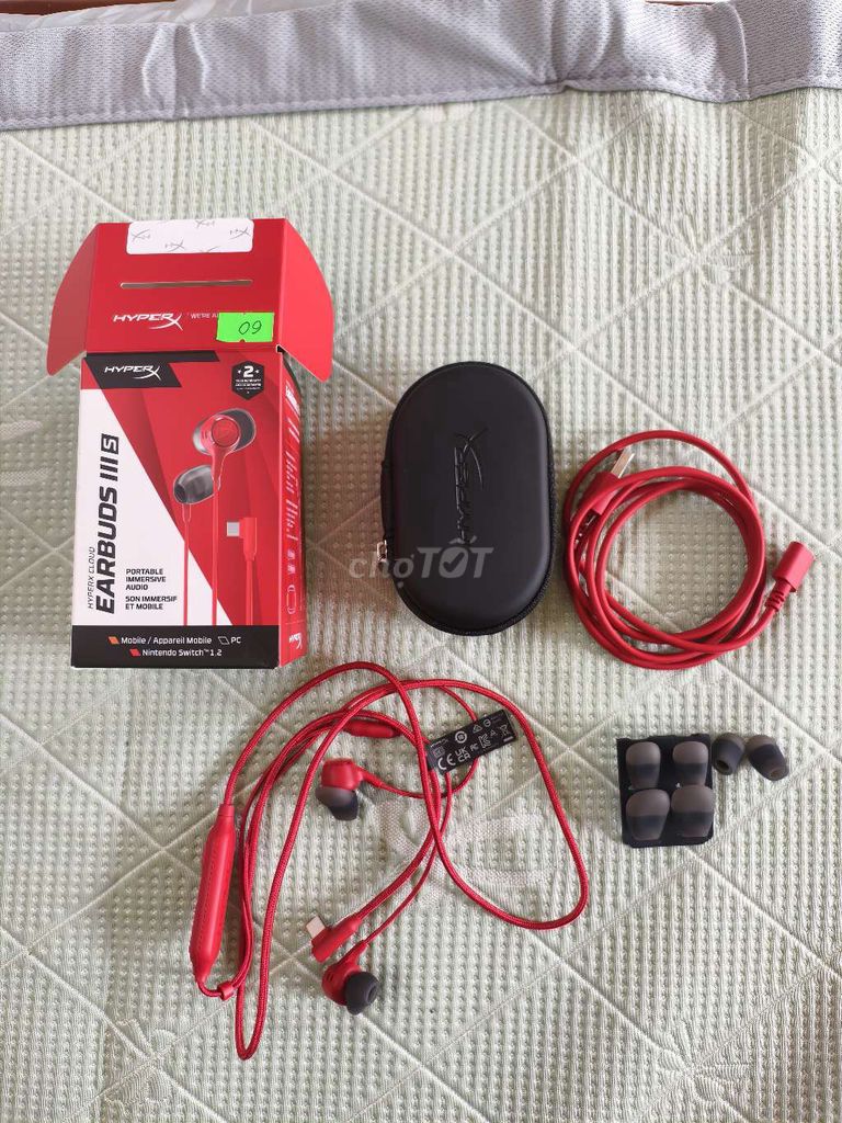Tai nghe HyperX Cloud Earbuds III S. Mua bán Tivi, Âm thanh tại Thành phố Bắc Ninh Bắc Ninh được đăng bởi tung nguyen hình 1