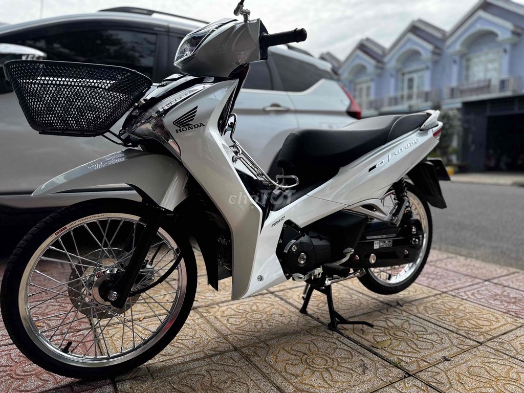 Honda Future 2025 Trắng 5429 km. Mua bán Xe máy tại Thị xã Bến Cát Bình Dương được đăng bởi tyty hình 2