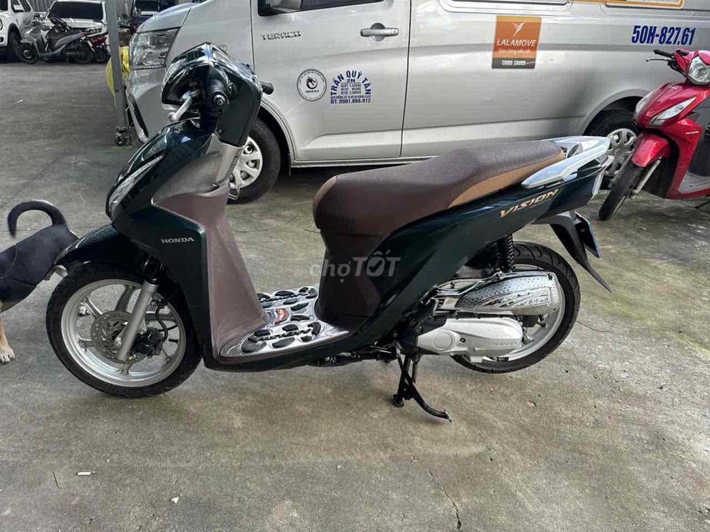Honda Vision 110 Fi, мятно-синий, 2020, номер ТП