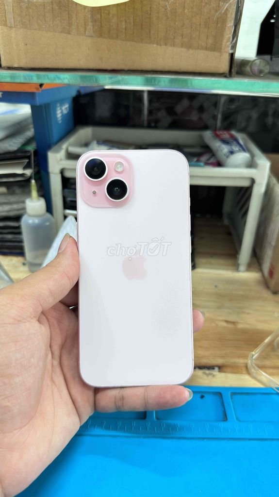 Apple iPhone 15 128GB Hồng. Mua bán Điện thoại tại Thành phố Thuận An Bình Dương được đăng bởi Lâm Hùng Mobile hình 1
