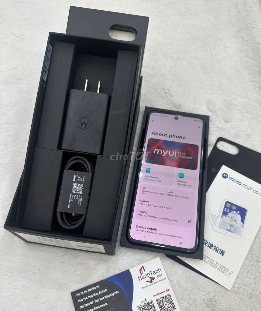 Motorola Razr 60 Ultra 16/256GB Xanh Rêu FullBox. Mua bán Điện thoại tại Quận 3 Tp Hồ Chí Minh được đăng bởi Hạnh Tech hình 1