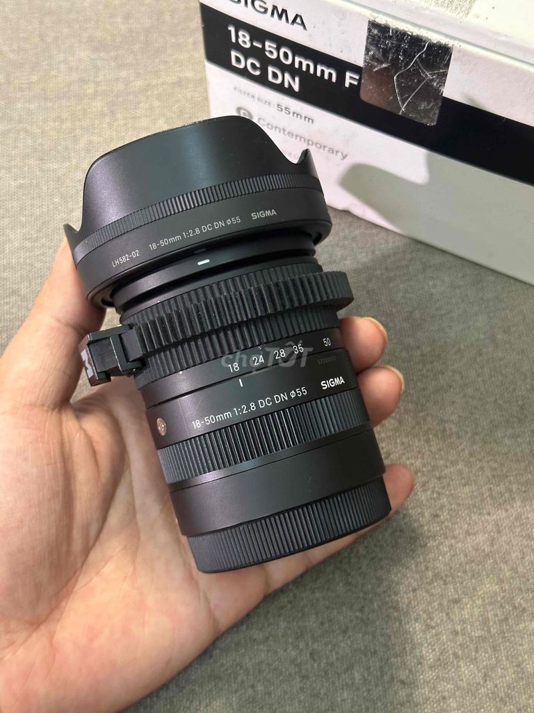 Sigma 18-50mm F2.8 Fullbox (Sony E). Mua bán Máy ảnh, Máy quay tại Quận Hải Châu Đà Nẵng được đăng bởi Tiến Đạt hình 1