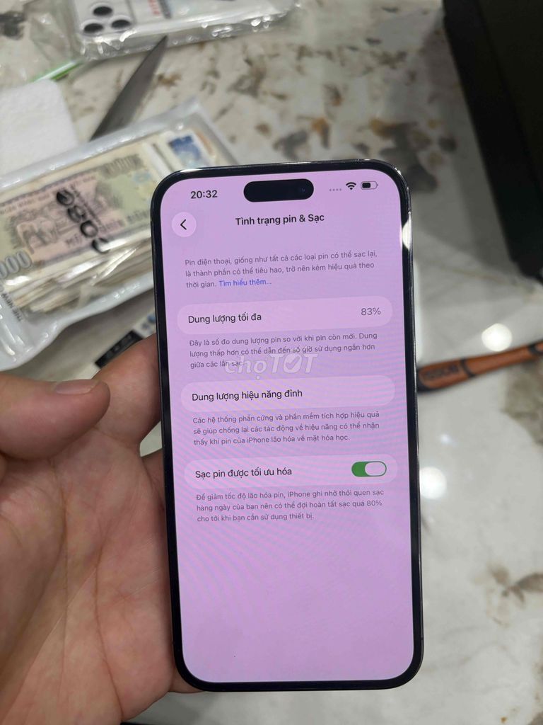 iPhone 14 Pro Max 128GB Tím VN/A. Mua bán Điện thoại tại Huyện Thanh Trì Hà Nội được đăng bởi Đoàn Xuân Tùng hình 1