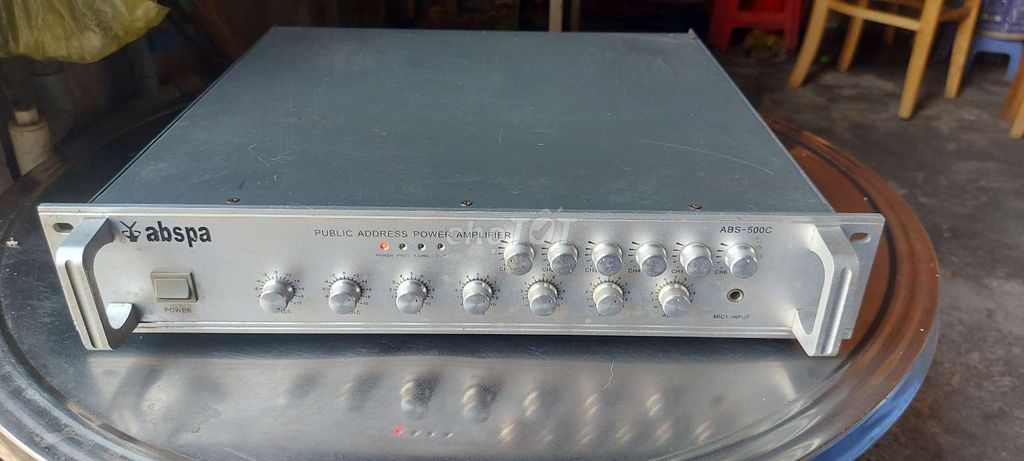 Amply Abspa ABS-500C Xám. Mua bán Tivi, Âm thanh tại Quận Tân Phú Tp Hồ Chí Minh được đăng bởi Trương Văn Tèo hình 1