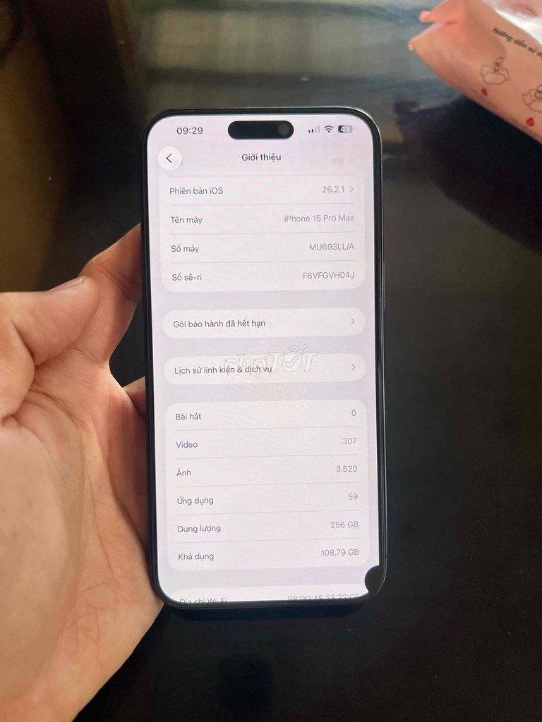 Apple iPhone 15 Pro Max 256GB Xanh. Mua bán Điện thoại tại Huyện Cư M'gar Đắk Lắk được đăng bởi Vương lê hình 1