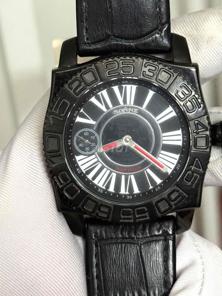 Đồng hồ Sonne Nam Cơ cót 42mm Đen. Mua bán Đồng hồ tại Quận Ngô Quyền Hải Phòng được đăng bởi linh hình 1