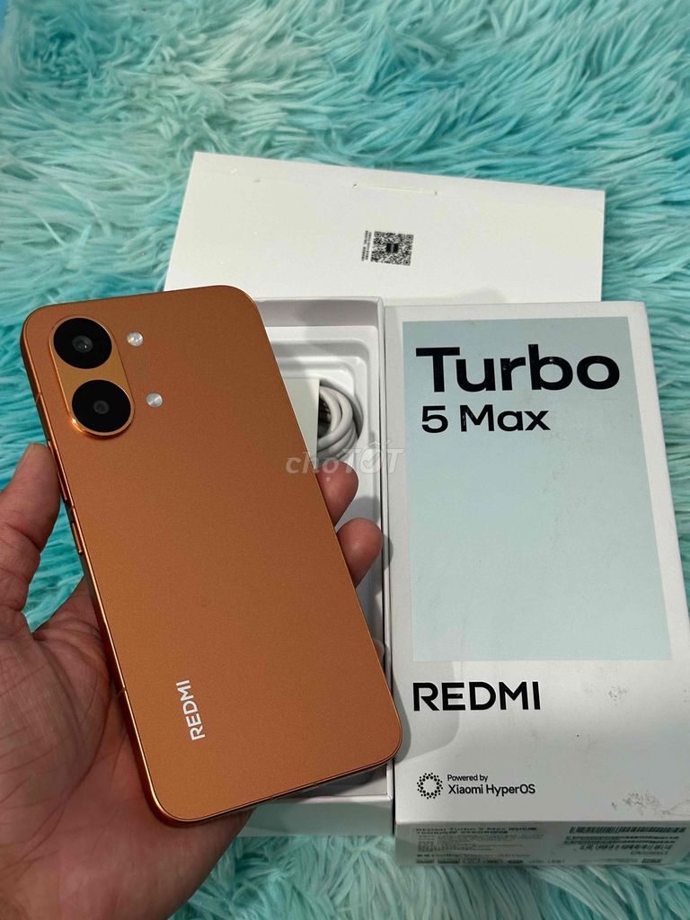 Xiaomi Redmi Turbo 5 Max 16GB/256GB fullbox 99 ban. Mua bán Điện thoại tại Thành phố Thủ Dầu Một Bình Dương được đăng bởi Hoàng hải hình 1