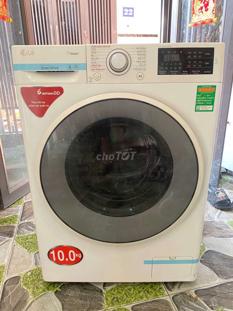 Máy giặt LG 10kg cửa ngang đã dùng. Mua bán Máy giặt tại Quận Hà Đông Hà Nội được đăng bởi tuấn anh hình 1