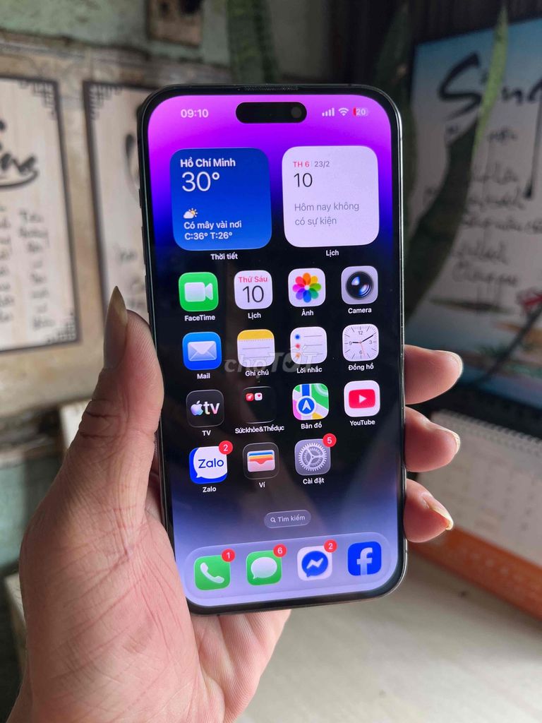 Apple iPhone 14 Pro Max 128GB Tím. Mua bán Điện thoại tại Thành phố Thuận An Bình Dương được đăng bởi  Phan Trung hình 1