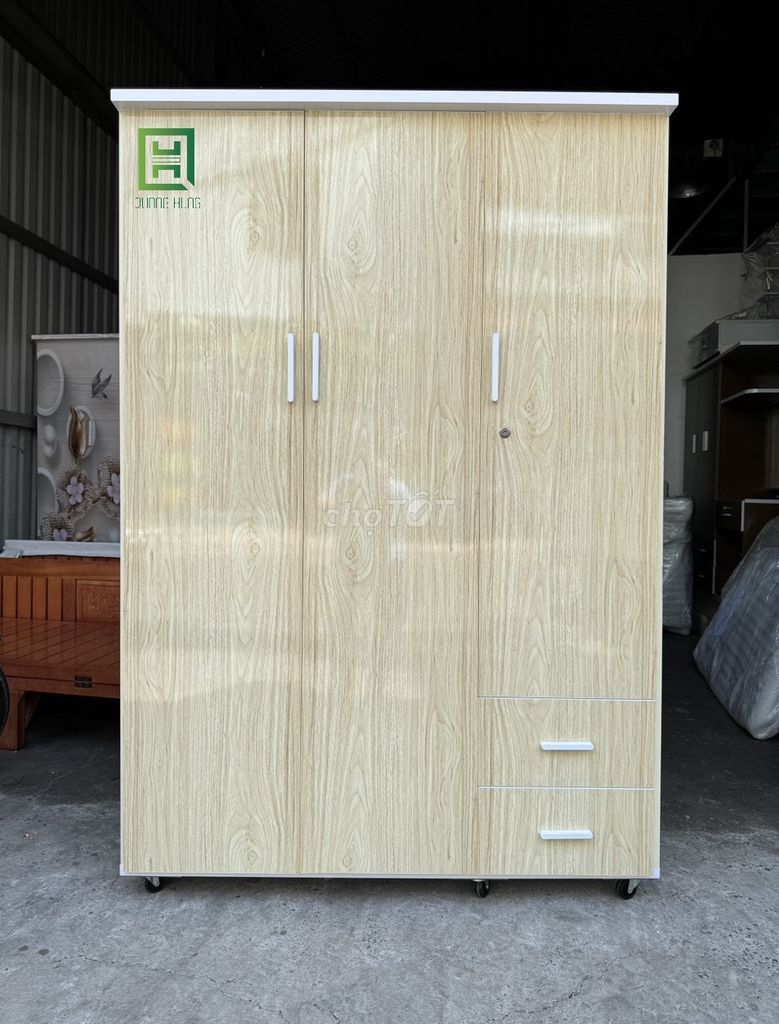 TỦ NHỰA ĐÀI LOAN 3 CÁNH 2 HỘC GIÁ RẺ TẠI XƯỞNG. Mua bán Tủ, kệ gia đình tại Thành phố Dĩ An Bình Dương được đăng bởi Nội Thất Quang Hùng TD hình 1