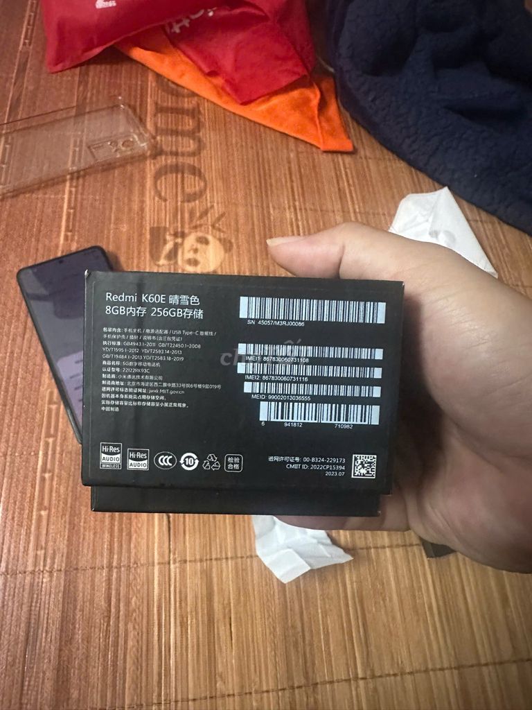 Xiaomi Redmi K60E 256GB Trắng. Mua bán Điện thoại tại Huyện Thanh Trì Hà Nội được đăng bởi Diễn hình 1