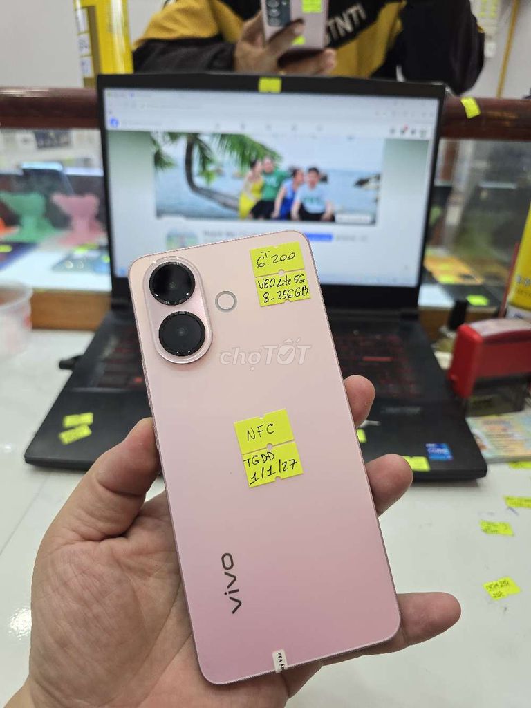 Vivo V60 Lite 5G. Mua bán Điện thoại tại Thành phố Long Xuyên An Giang được đăng bởi Facebook Cầm Đồ Thúy Vân hình 1