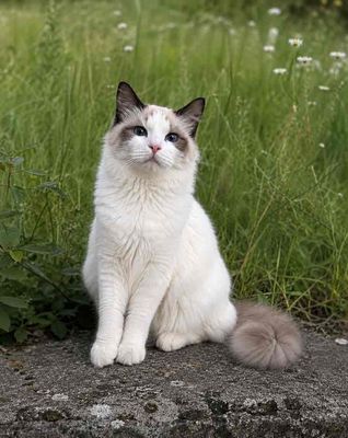 Mèo Ragdoll cái 5 tháng form to