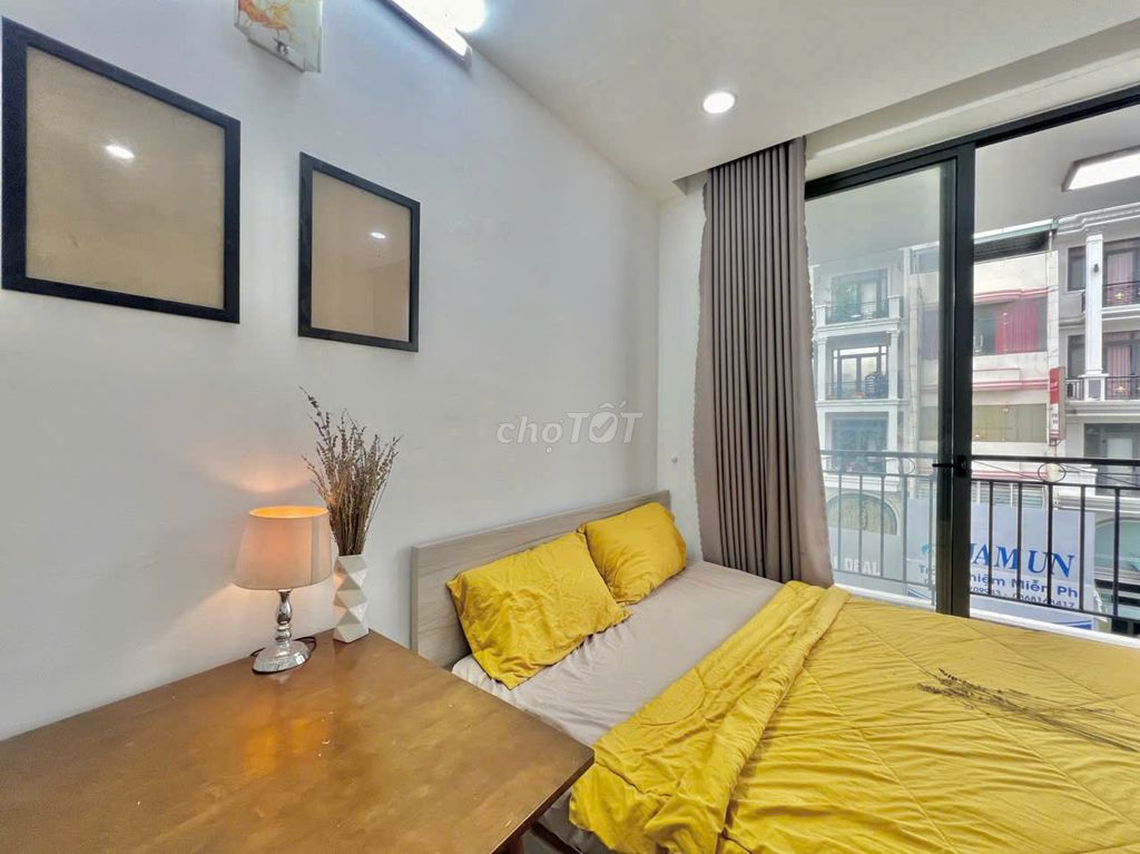 KHAI TRƯƠNG STUDIO BALCONY - MÁY GIẶT RIÊNG - THANG MÁY - NGAY VLU CS2