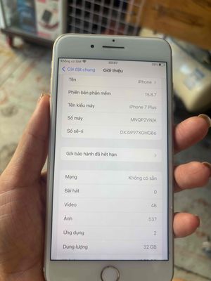 Apple iPhone 7 Plus 32GB Vàng