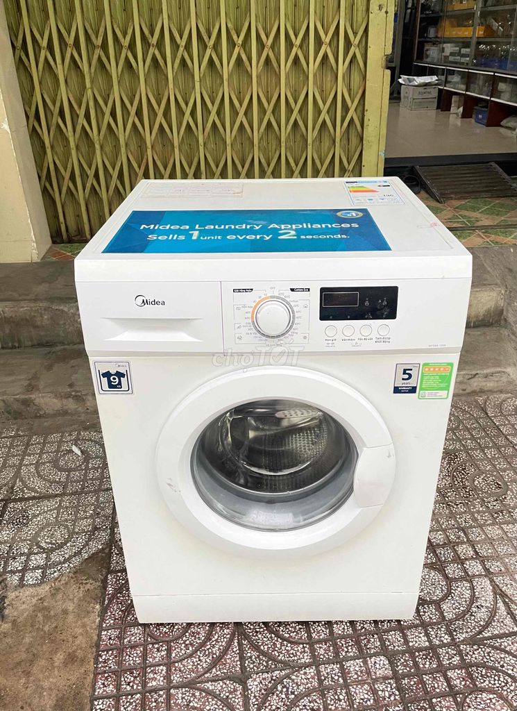 máy giặt Midea 9.0 kg cửa ngang  lỗi bo mạch