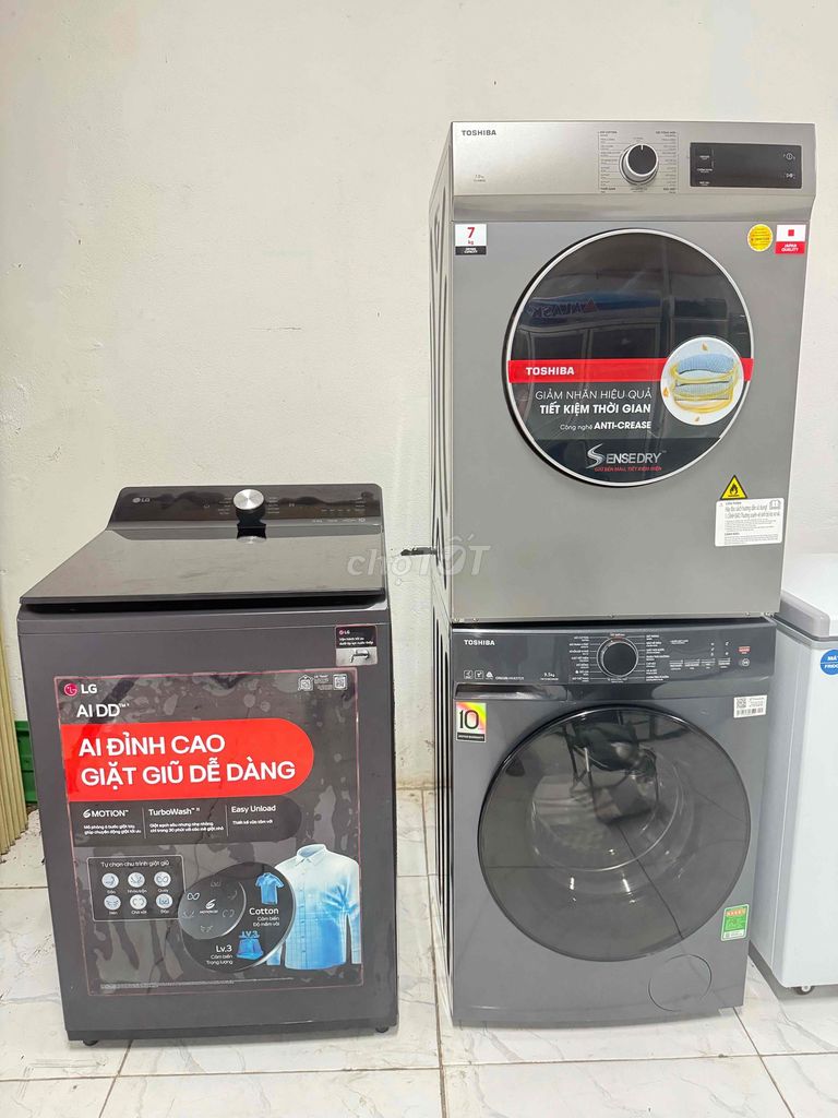máy giặt LG 19kg AI đời mới chưa sd. Mua bán Máy giặt tại Quận Cẩm Lệ Đà Nẵng được đăng bởi sơn lee hình 1