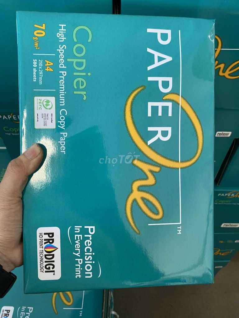 Giấy in Paper One A4 70 g/m² 500 tờ. Mua bán Đồ dùng văn phòng tại Quận Bắc Từ Liêm Hà Nội được đăng bởi QuangM hình 1