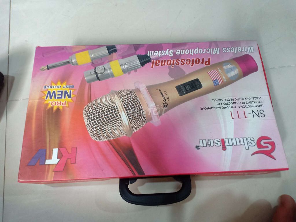 Micro còn rất mới.nguyen hộp. Mua bán Tivi, Âm thanh tại Quận Thanh Khê Đà Nẵng được đăng bởi vũ tài hình 3