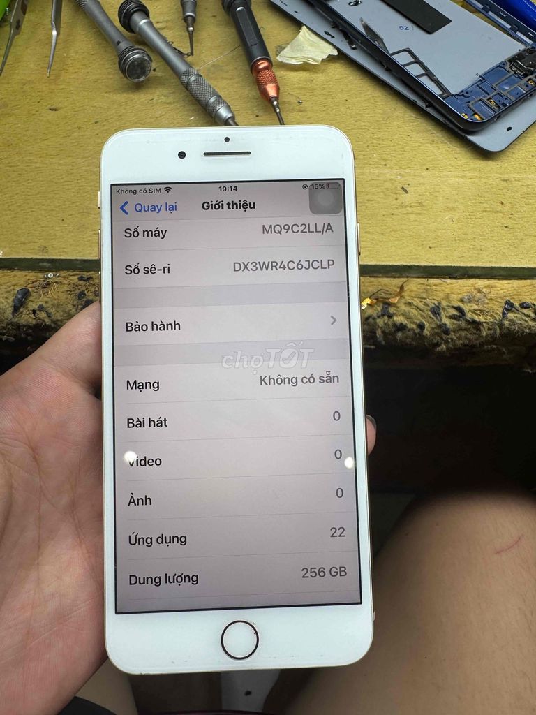 Apple iPhone 8 Plus 256GB Vàng 100%. Mua bán Điện thoại tại Thành phố Biên Hòa Đồng Nai được đăng bởi trung hình 1