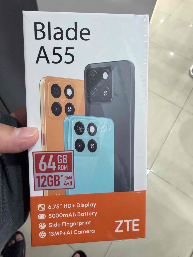 Bán điện thoại ZTE Blade A55 64GB. Mua bán Điện thoại tại Quận 10 Tp Hồ Chí Minh được đăng bởi Nhân hình 1