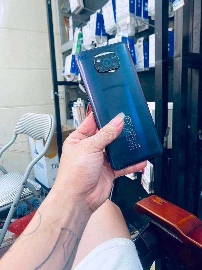 POCO X3 NFC 6GB/128GB 120Hz 5160mAh. Mua bán Điện thoại tại Quận Hoàng Mai Hà Nội được đăng bởi Hội Đồ Điện Tử hình 1