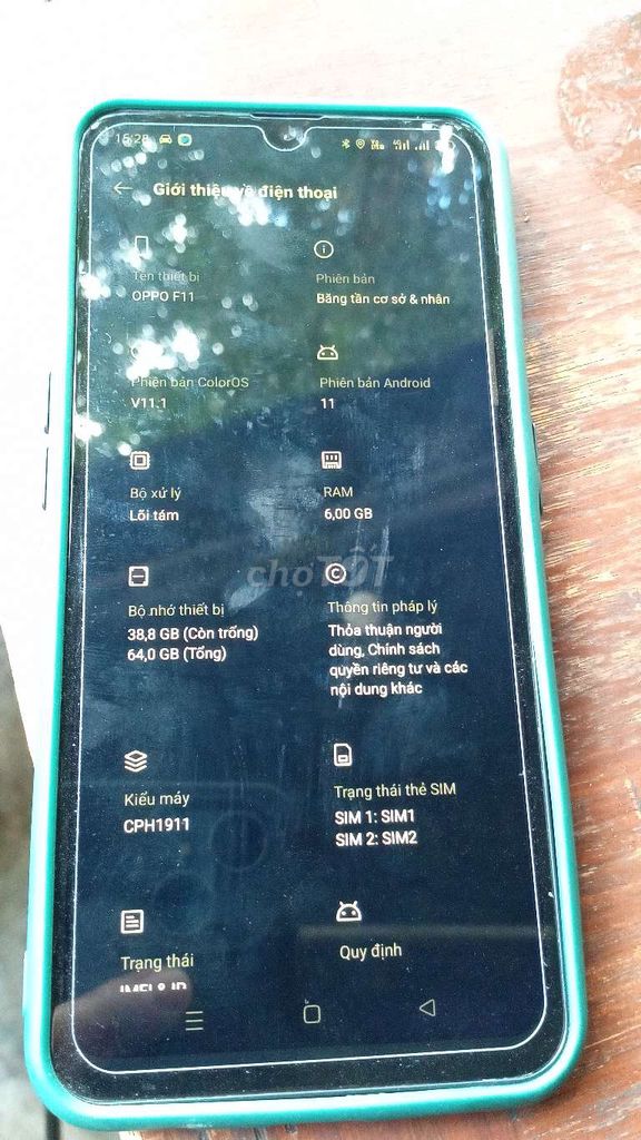 Oppo F11 6GB/64GB Xám. Mua bán Điện thoại tại Thành phố Buôn Ma Thuột Đắk Lắk được đăng bởi Quoc hình 1