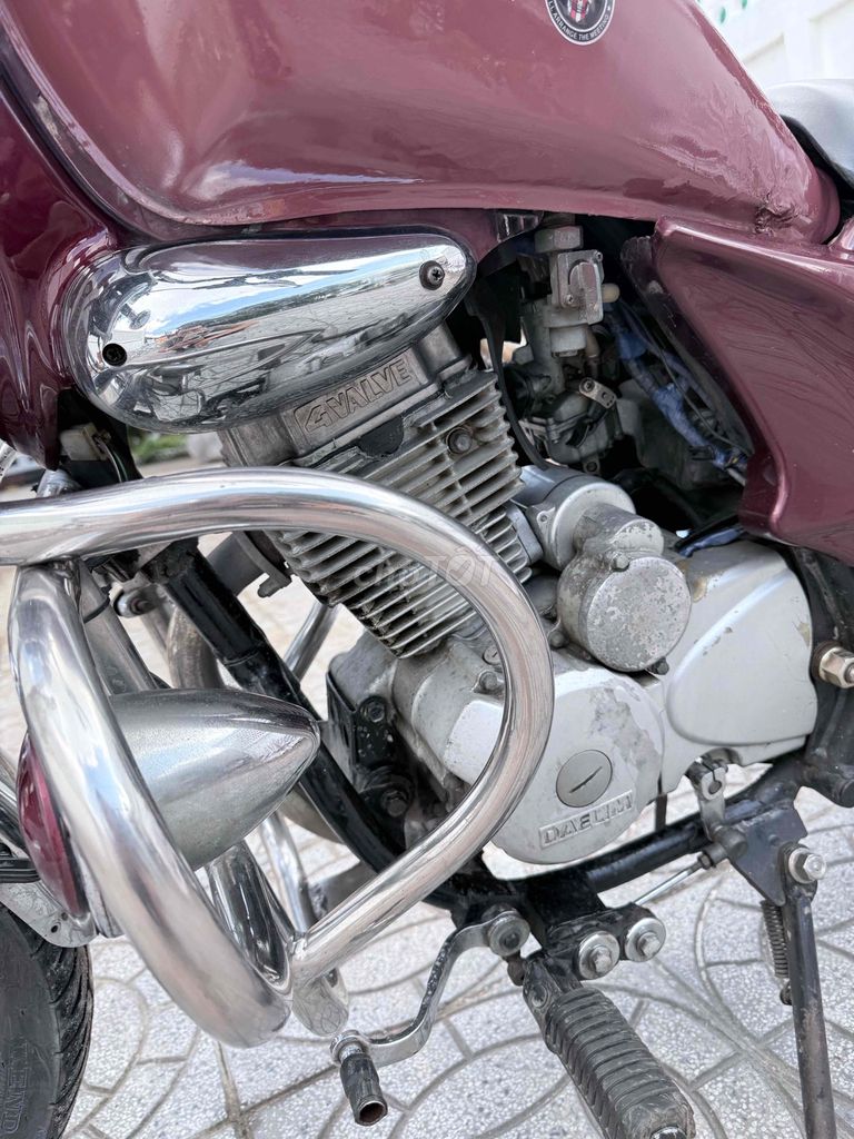Daelim VS125cc Đỏ mận. Mua bán Xe máy tại Quận Ninh Kiều Cần Thơ được đăng bởi CHXM HƯNG 39  Bán Trả Góp hình 6