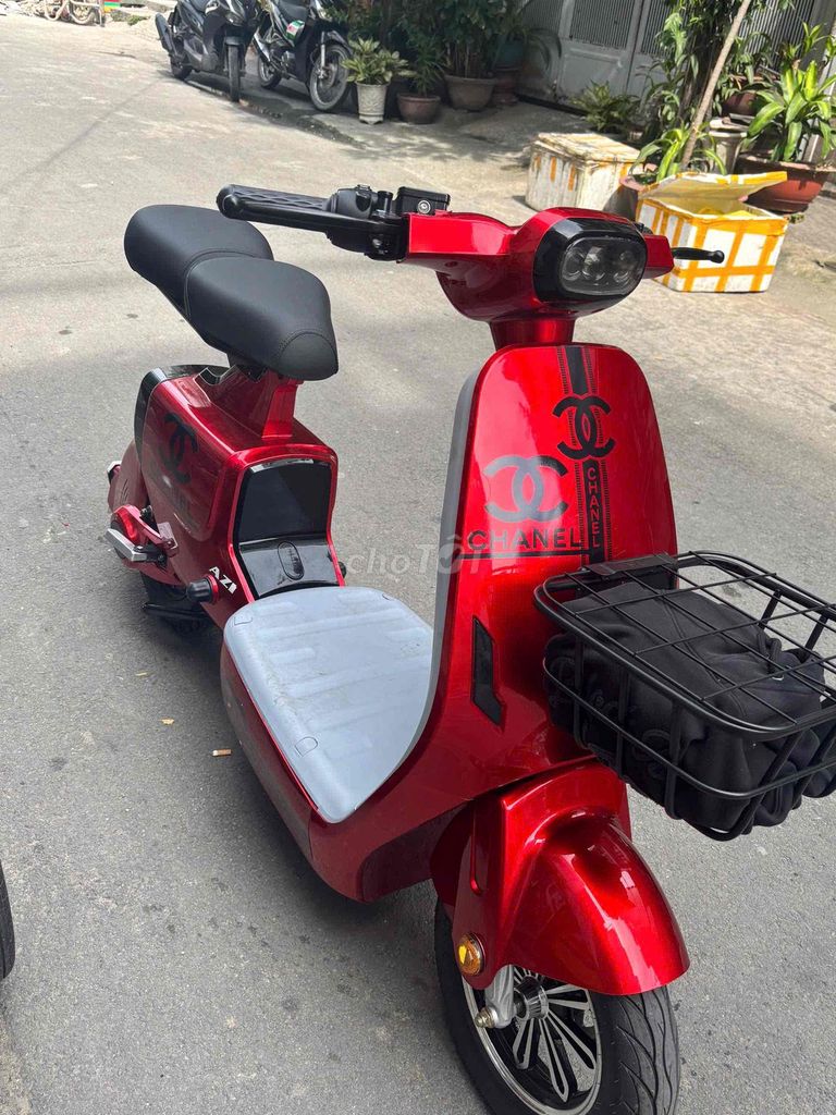 Xe đạp điện AZIbike V1 Plus Đỏ. Mua bán Xe điện tại Huyện Hóc Môn Tp Hồ Chí Minh được đăng bởi Ngọc hình 2