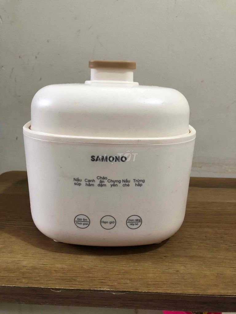 Nồi nấu chậm Samono, Bình đun nước pha sữa. Mua bán Bếp, lò, đồ điện nhà bếp tại Huyện Bình Chánh Tp Hồ Chí Minh được đăng bởi Hoàng Vi hình 1
