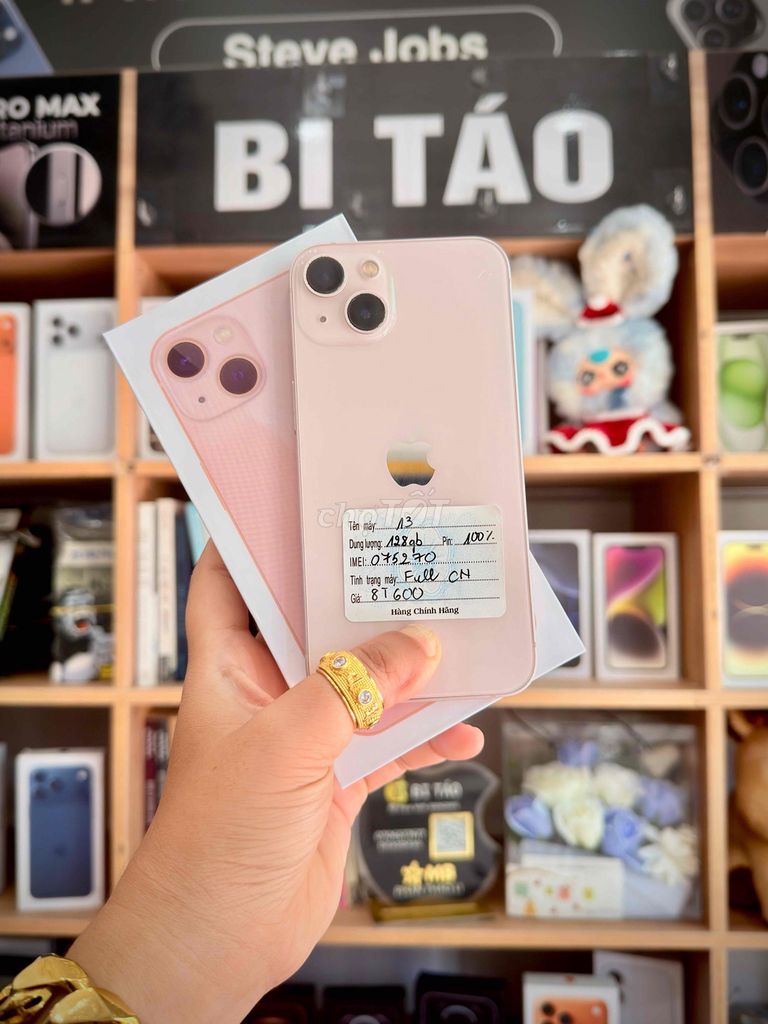Apple iPhone 13 128GB Hồng. Mua bán Điện thoại tại Thành phố Long Xuyên An Giang được đăng bởi Bi Táo Store hình 1