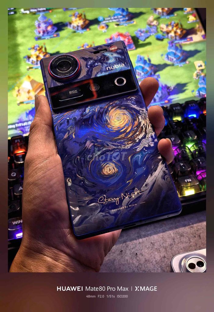 ZTE NUBIA Z70 Ultra 512GB Starry Night. Mua bán Điện thoại tại Quận 12 Tp Hồ Chí Minh được đăng bởi khải nam hình 1