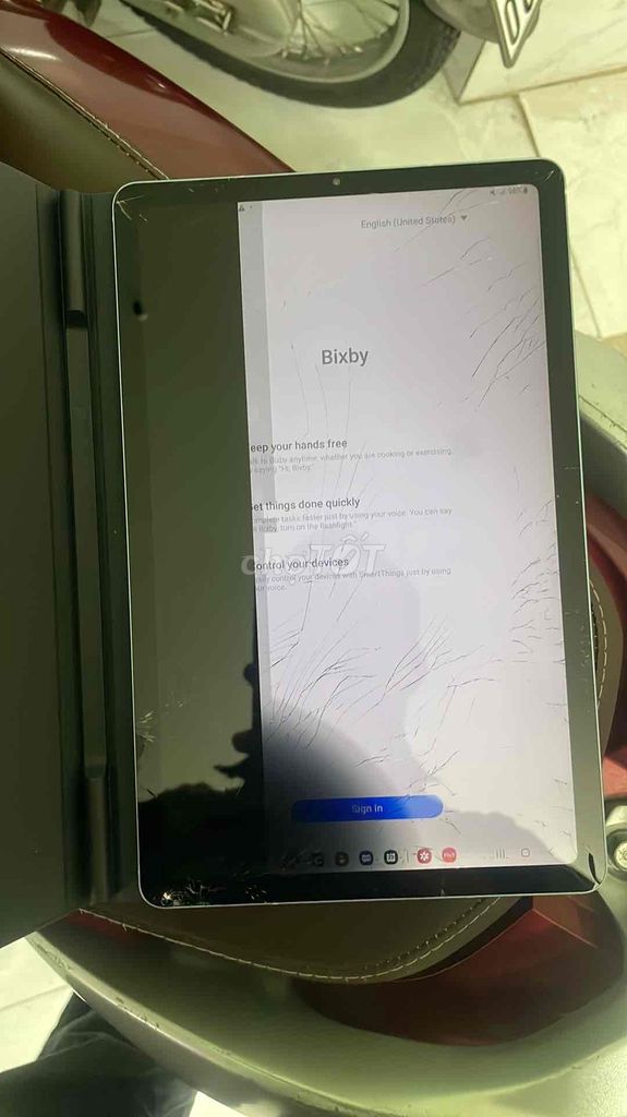 Samsung Tab S6 Lite Màn hình bể. Mua bán Máy tính bảng tại Quận Tân Phú Tp Hồ Chí Minh được đăng bởi Nghile hình 1