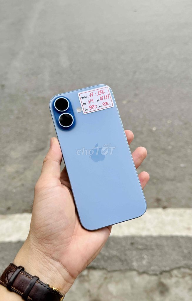 iPhone 17 256GB VN/A Xanh Lam Khói pin 100%. Mua bán Điện thoại tại Quận Đống Đa Hà Nội được đăng bởi Lâm Bảo Tuyên hình 1