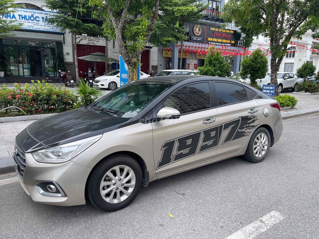 Hyundai Accent 2019 1.4 AT xe cá nhân chính chủ. Mua bán Ô tô tại Quận Hoàng Mai Hà Nội được đăng bởi Phạm Thảo hình 1