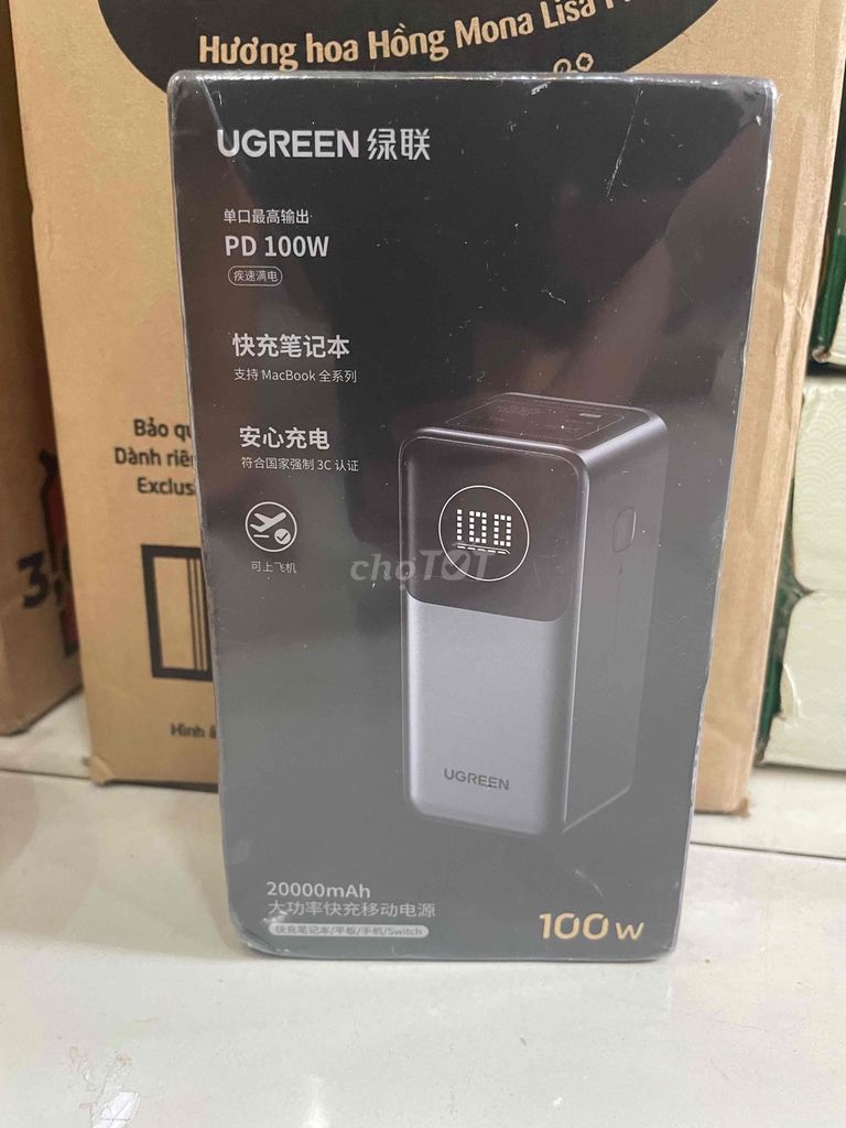 UGREEN Sạc dự phòng 20000mAh 100W Đen. Mua bán Phụ kiện (Màn hình, Chuột...) tại Quận 1 Tp Hồ Chí Minh được đăng bởi Le Minh lai hình 1