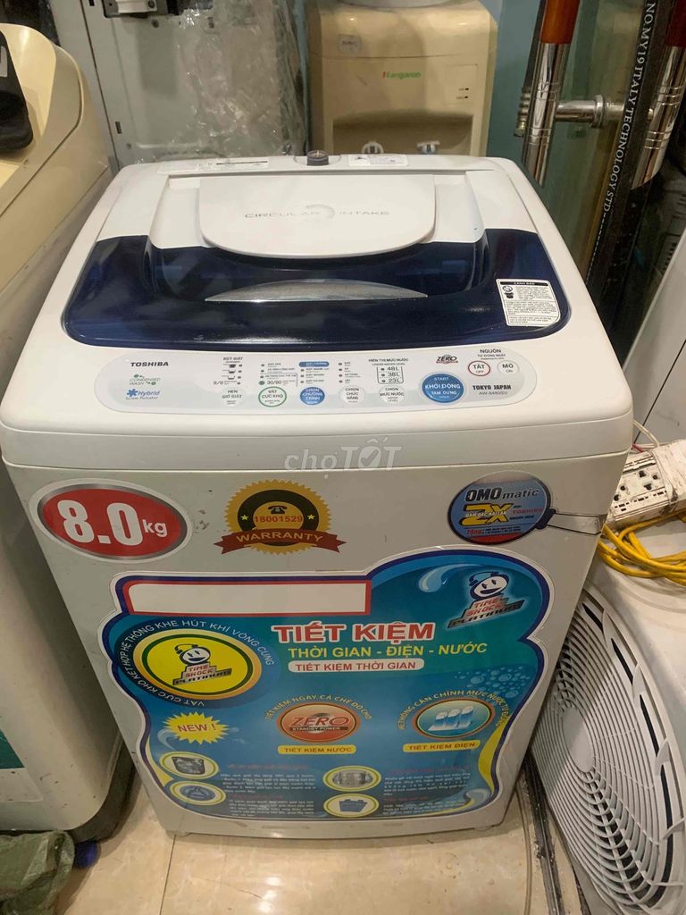 Máy giặt Toshiba 8kg bảo hành 3 tháng. Mua bán Máy giặt tại Quận Lê Chân Hải Phòng được đăng bởi công vinh hình 1