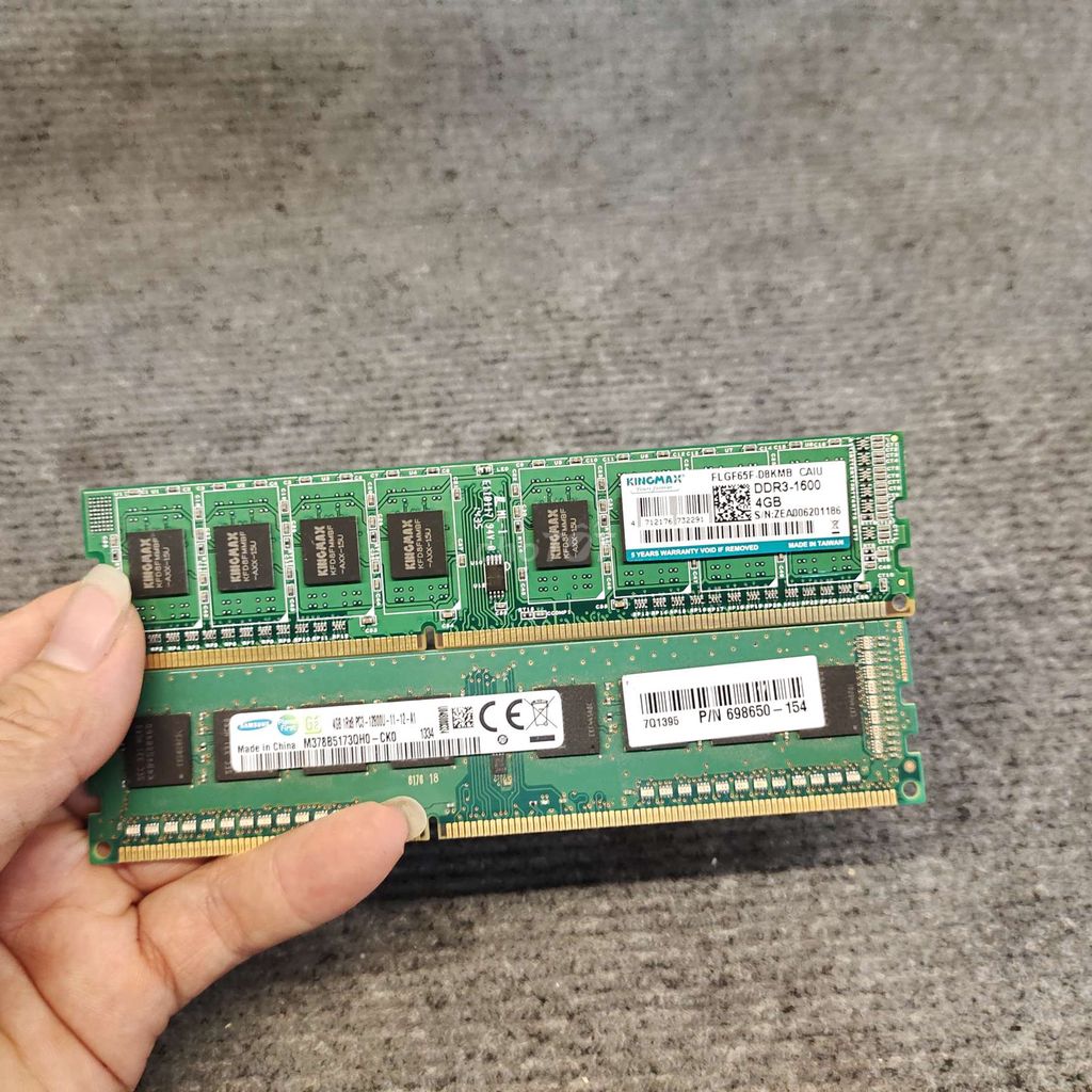 ☎SẴN SL RAM MÁY BÀN DDR3 4G. LẮP MÁY ỔN ĐỊNH