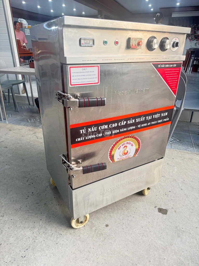 Tủ hấp cơm Inox 6 khay đã qua sử dụng. Mua bán Bếp, lò, đồ điện nhà bếp tại Quận Cái Răng Cần Thơ được đăng bởi võ hoàng mến hình 2