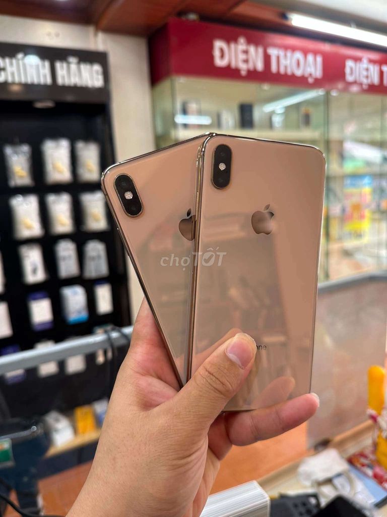iPhone Xs Max 64GB Vàng Đồng Màn hình thay. Mua bán Điện thoại tại Huyện Thái Thụy Thái Bình được đăng bởi Thắng Phạm hình 1