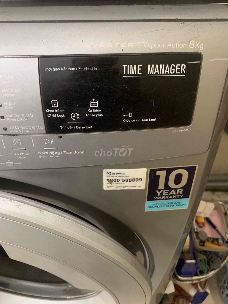 Máy giặt Electrolux 8Kg EWF12844S. Mua bán Máy giặt tại Quận Bình Tân Tp Hồ Chí Minh được đăng bởi Lê Hoan hình 1