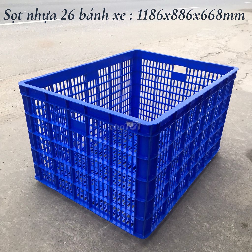 Sóng nhựa Nhựa Hiệp Thành HDPE 1180x880x689 mm. Mua bán Đồ chuyên dụng, Giống nuôi trồng tại Quận Liên Chiểu Đà Nẵng được đăng bởi Minh Dũng Nhựa Châu Á hình 1