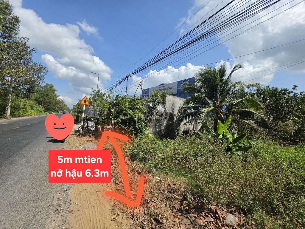 285M MTIEN HL173 CŨ SÁT BÊN CHỢ HỮU ĐỊNH CÓ 63M THỔ CƯ