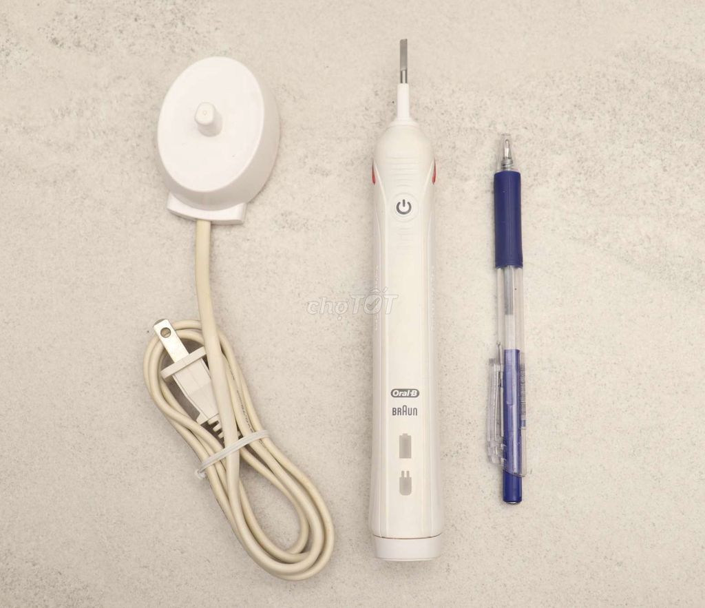 Bàn chải điện Braun 3765 Trắng. Mua bán Nội thất, đồ gia dụng khác tại Quận 6 Tp Hồ Chí Minh được đăng bởi Anh Leader hình 1