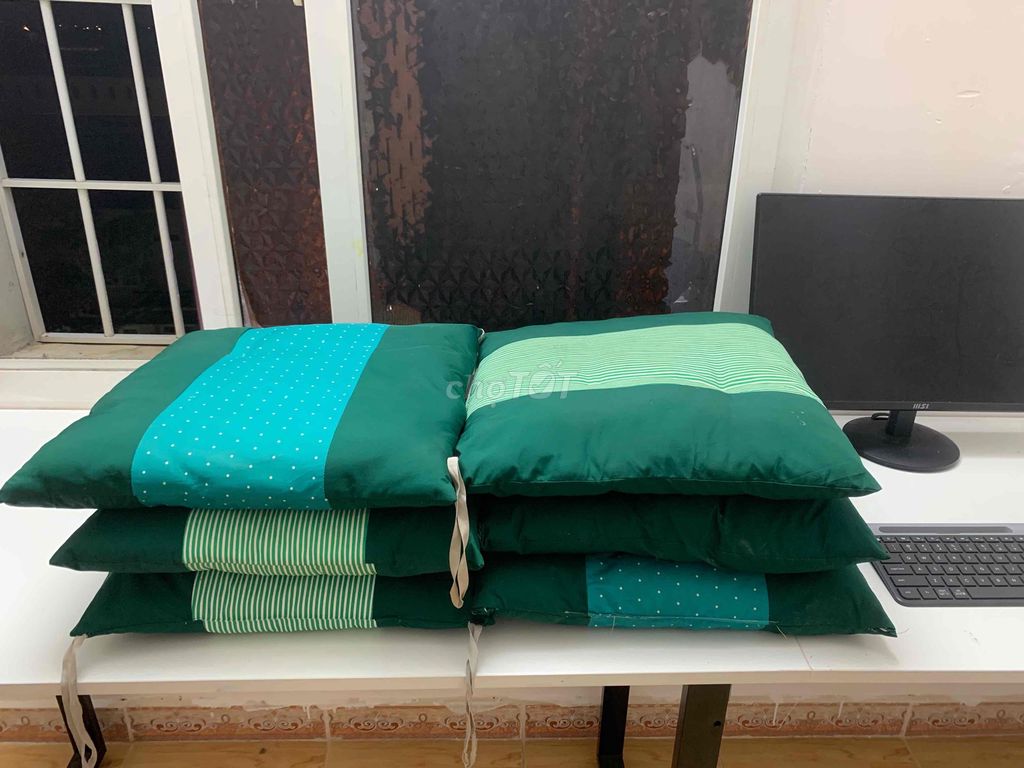 Đệm ngồi thiền Xanh lá cây Mới. Mua bán Giường, chăn ga gối nệm tại Thành phố Vũng Tàu Bà Rịa - Vũng Tàu được đăng bởi Nguyễn bình hình 1